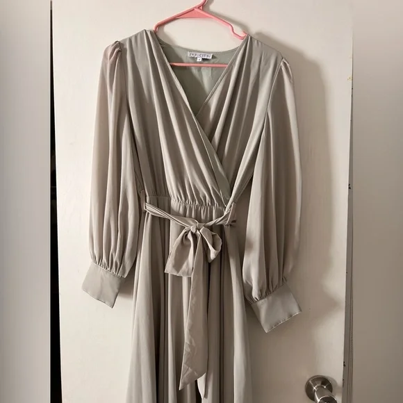 Ivy city andie dress sage - Picture 2 of 7